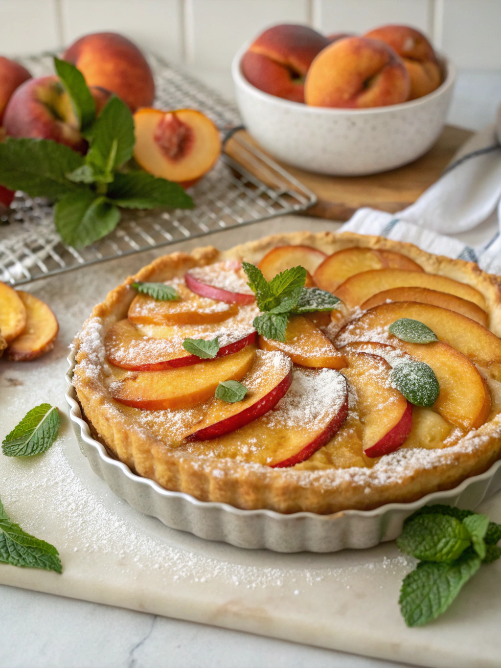 peach tart recipes
