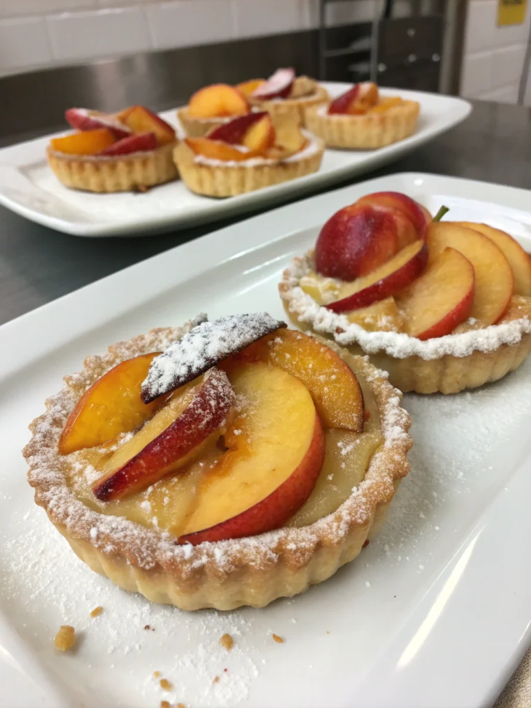 peach tarts recipe