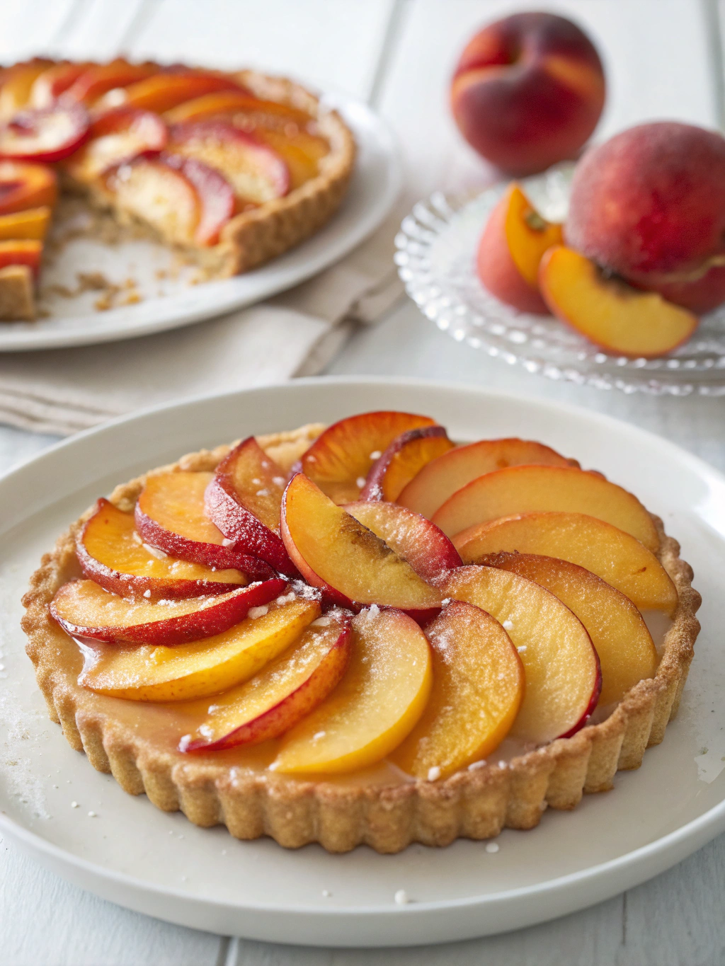 what's a little tart peach called